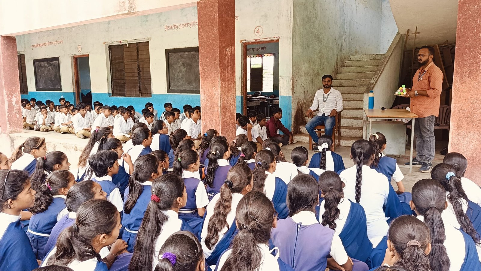 करणखेडा येथे मिल के चलो असोसिएशनचा वर्धापन दिन साजरा